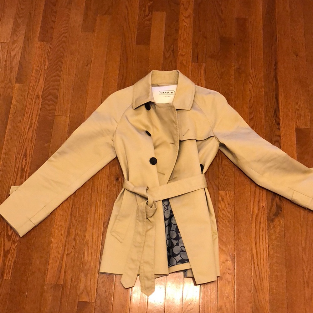 Coach trench coat